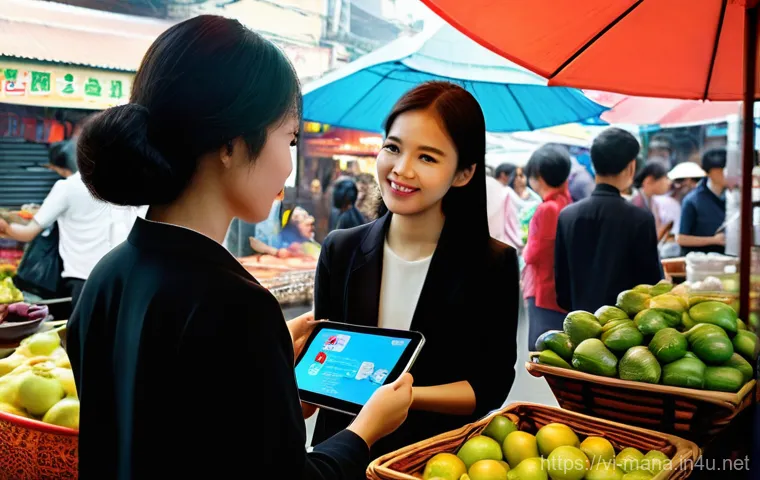 경영지도사의 하루 일과 - **Prompt:** A dynamic, wide-angle shot of a diverse team of Vietnamese business professionals and a ...